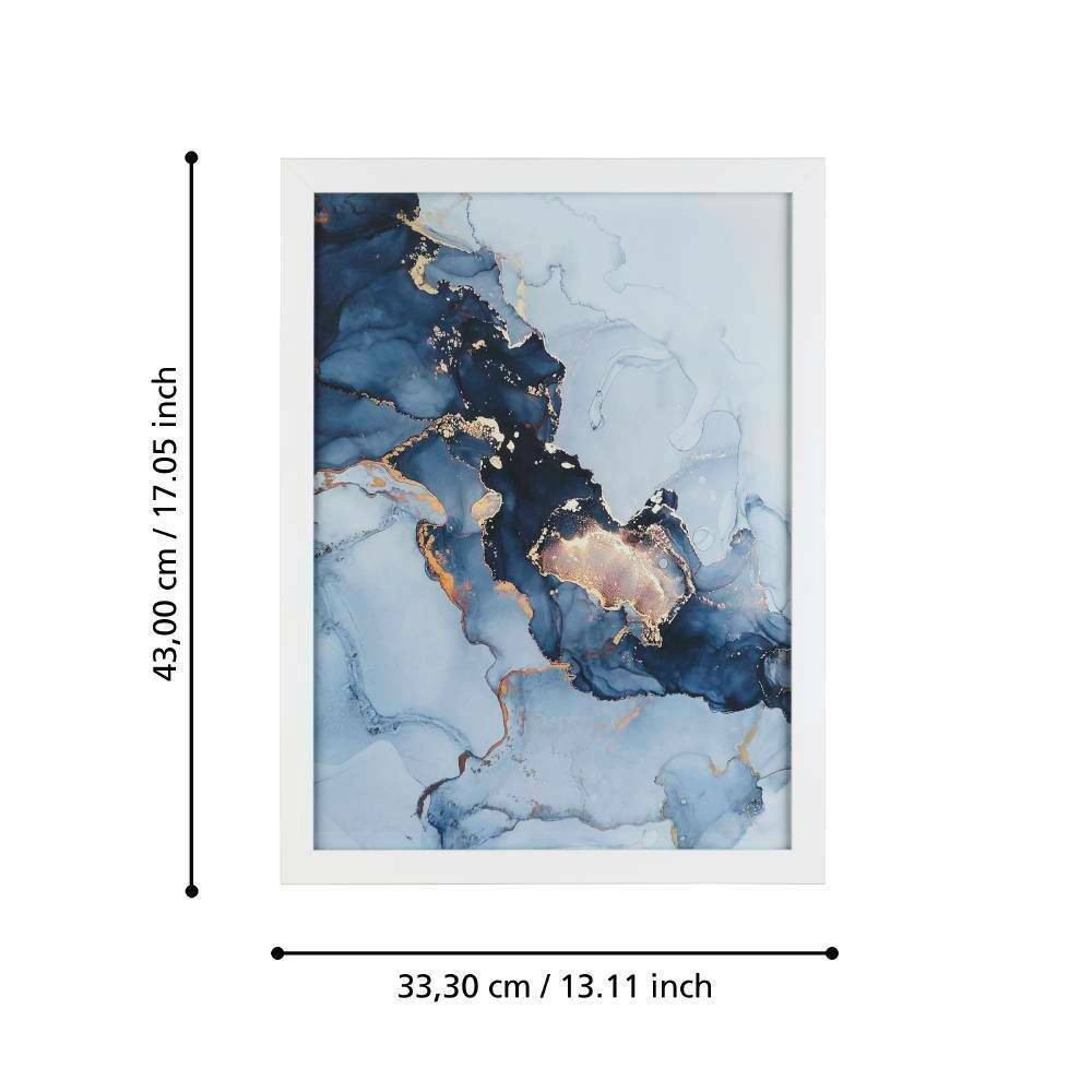Eglo 423032 "ROBERVAL" 43 Cm Yüksekliğinde 33 Cm Uzunluğunda Dekoratif Duvar Tablo Resim