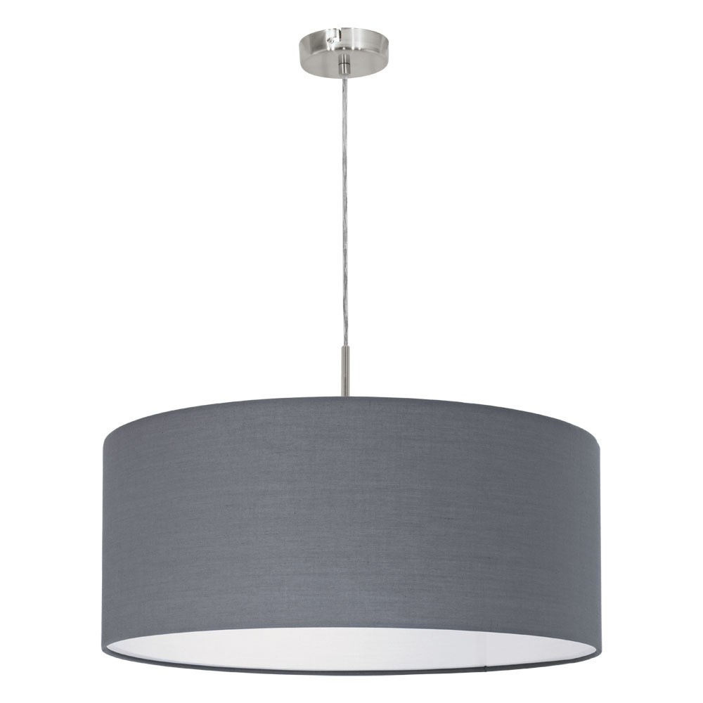 Eglo 31577 "PASTERI" 53 Cm Çapında Çelik Nikel Mat Sarkıt Avize