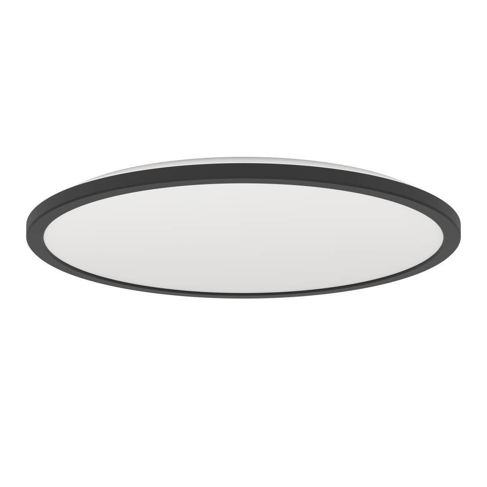 Eglo 901441 "ROVITO" 50 Cm Çapında Plastik Siyah Tavan Armatürü Ip44