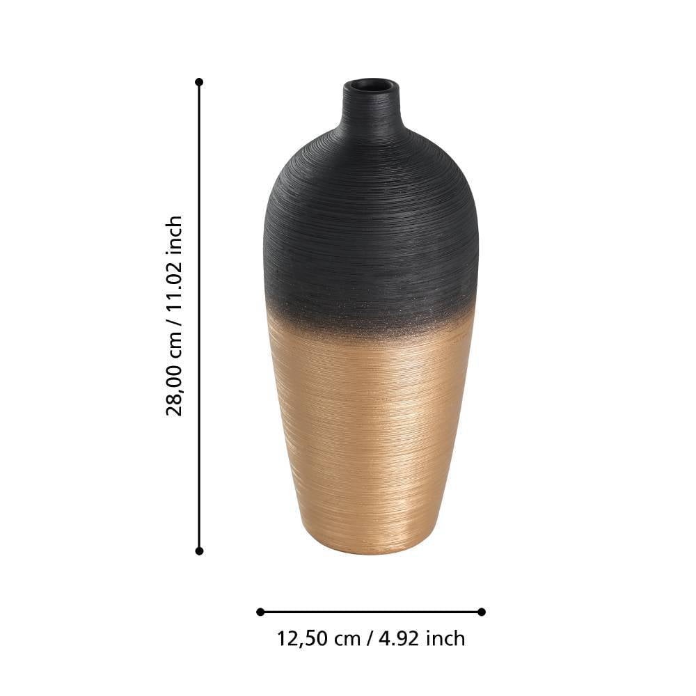 Eglo 421423 "SARYKSU" 28 Cm Yüksekliğinde Seramik Vazo