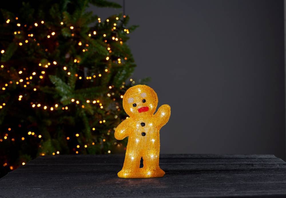 Eglo 410799 "CRYSTALINE" 20 Ledli Kahverengi Kurabiye Adam 27,5Cm Yüksekliğinde