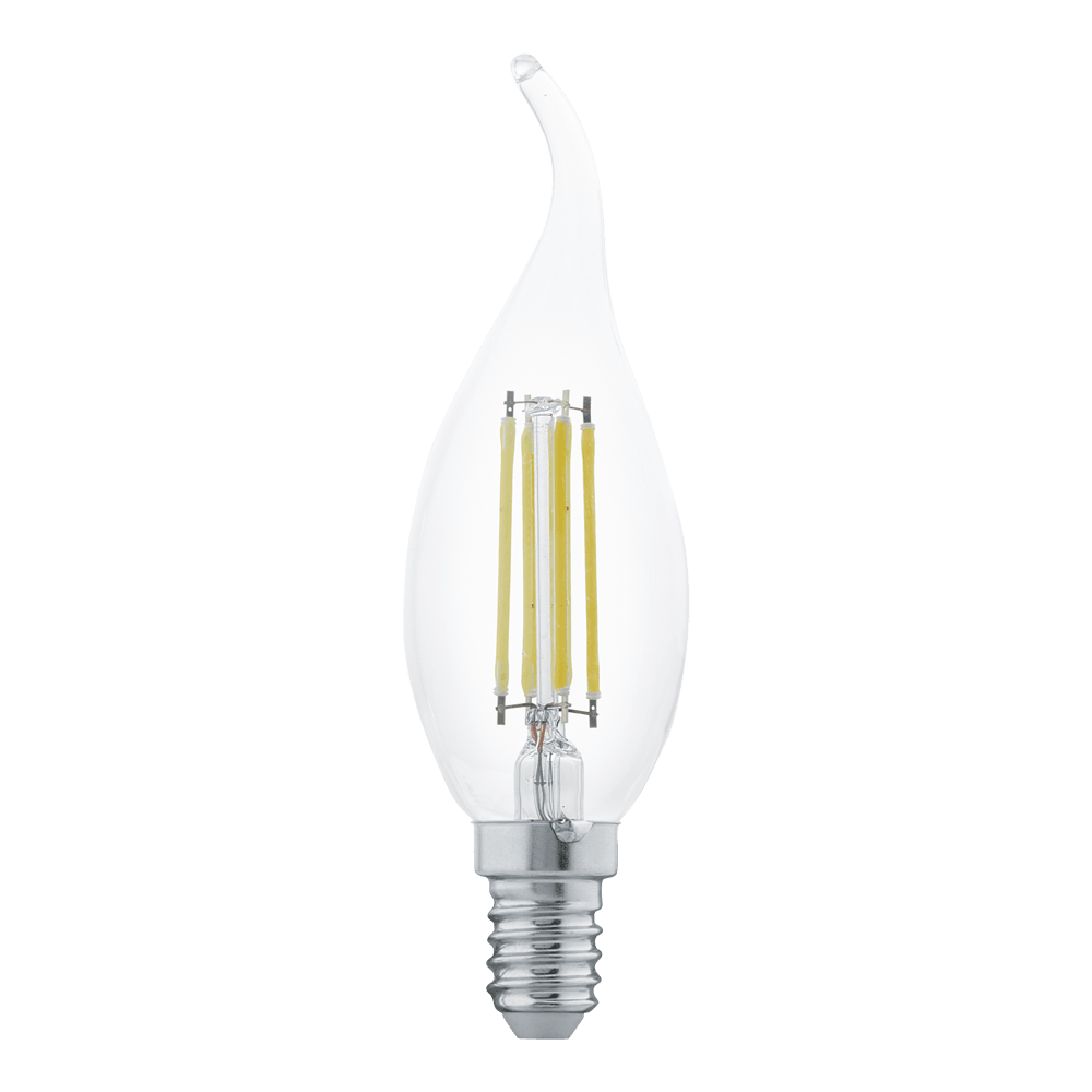 Eglo 110017 E14-Led-Cf35 Ampul 1X4W Şeffaf 2700K 350 Lümen