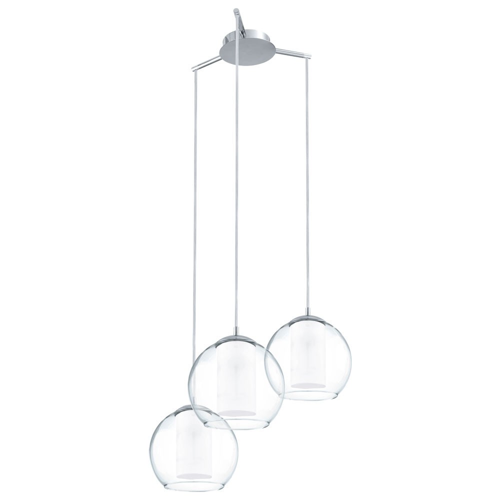 Eglo 92762 "BOLSANO" 130 Cm Yüksekliğinde Çelik Krom Sarkıt Avize