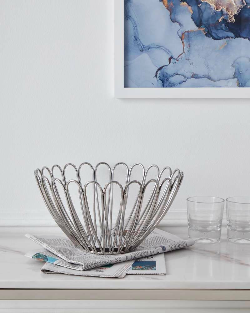 Eglo 427017 "UEDA" 27 Cm Çapında Dekoratif Çelik Krom Kase
