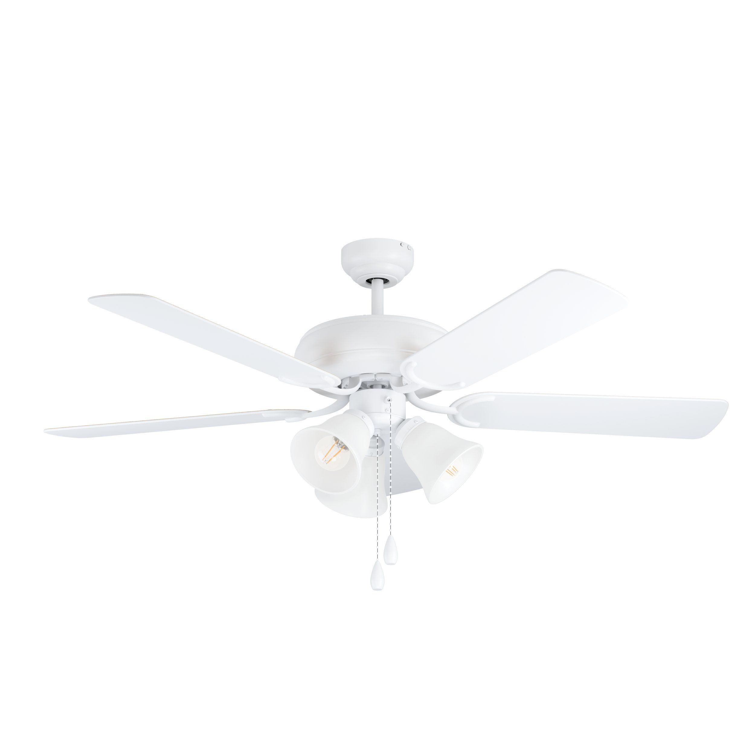 Eglo 35076 "LAS PALMAS" 132 Cm Çapında Çelik Tavan Vantilatörü Çekme İpli Ac Motor