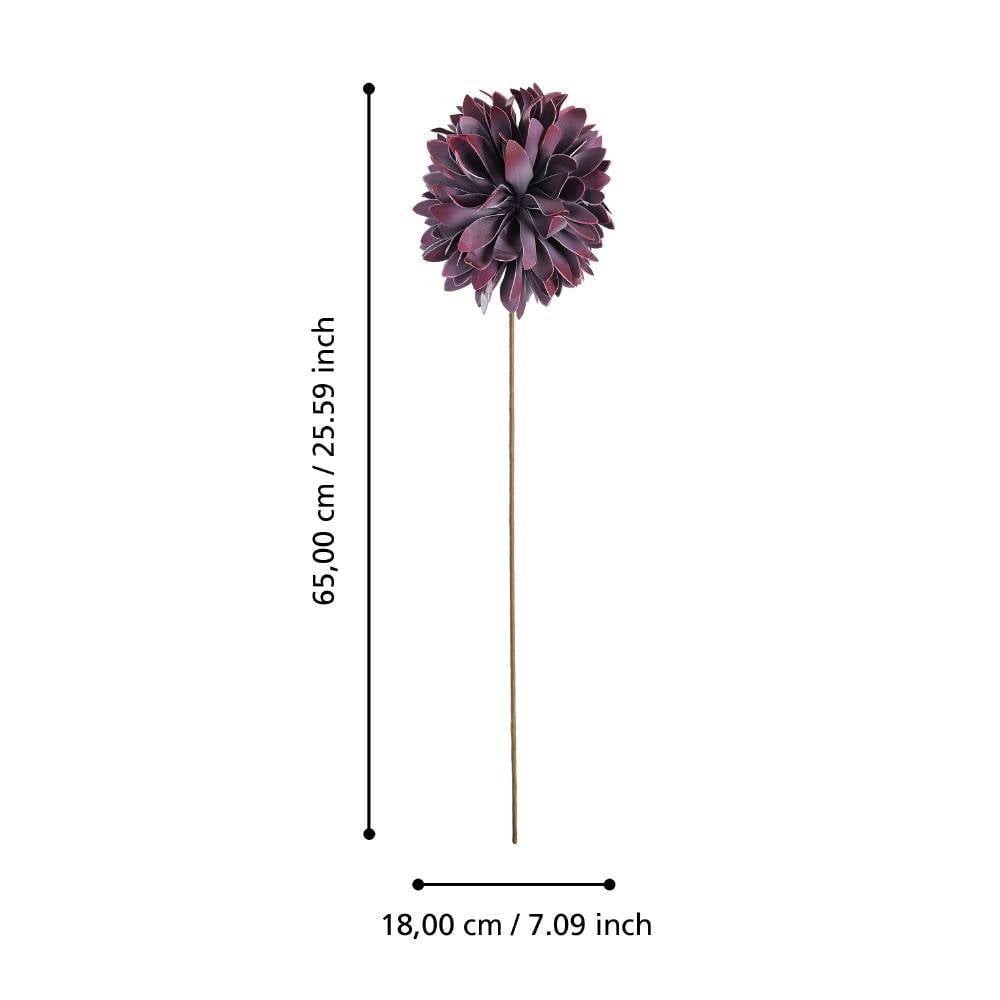 Eglo 428176 "MEHAKIT" 65 Cm Yüksekliğinde Tek Dal Yapay Çiçek