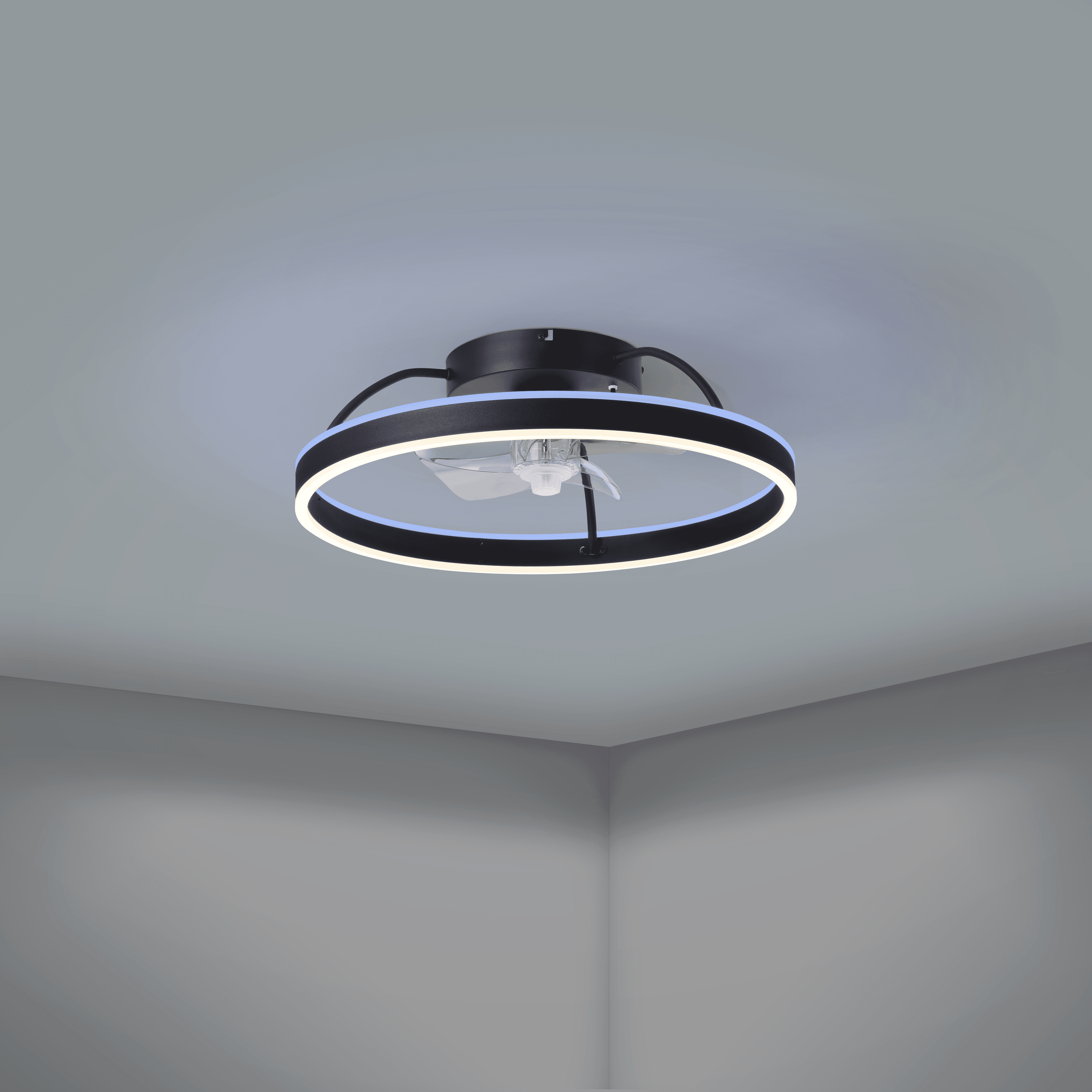 Eglo 35193 "MARINELLA" 50 Cm Çapında Çelik Tavan Vantilatörü RGB