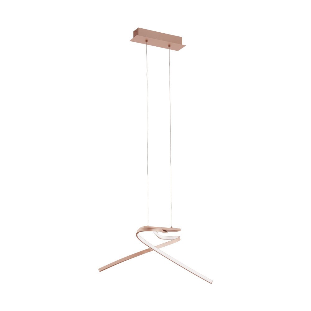 Eglo 97362 "PALOZZA" 110 Cm Yüksekliğinde Alüminyum Rose Gold Sarkıt Avize