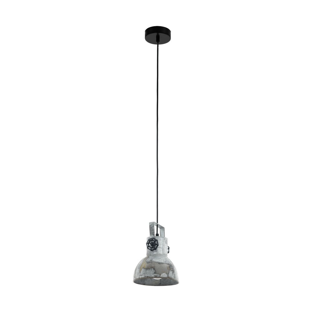 Eglo 49619 "BARNSTAPLE" 110 Cm Yüksekliğinde Çelik Siyah Sarkıt Avize