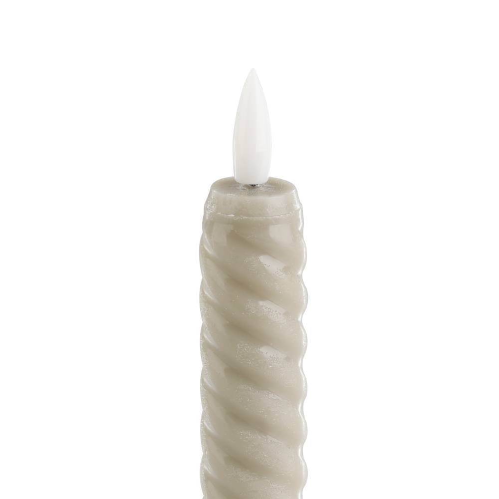 Eglo 422225 "ANDRAFIABE" 15 Cm Yüksekliğinde Led Balmumu Plastik Bej 2'Li Set