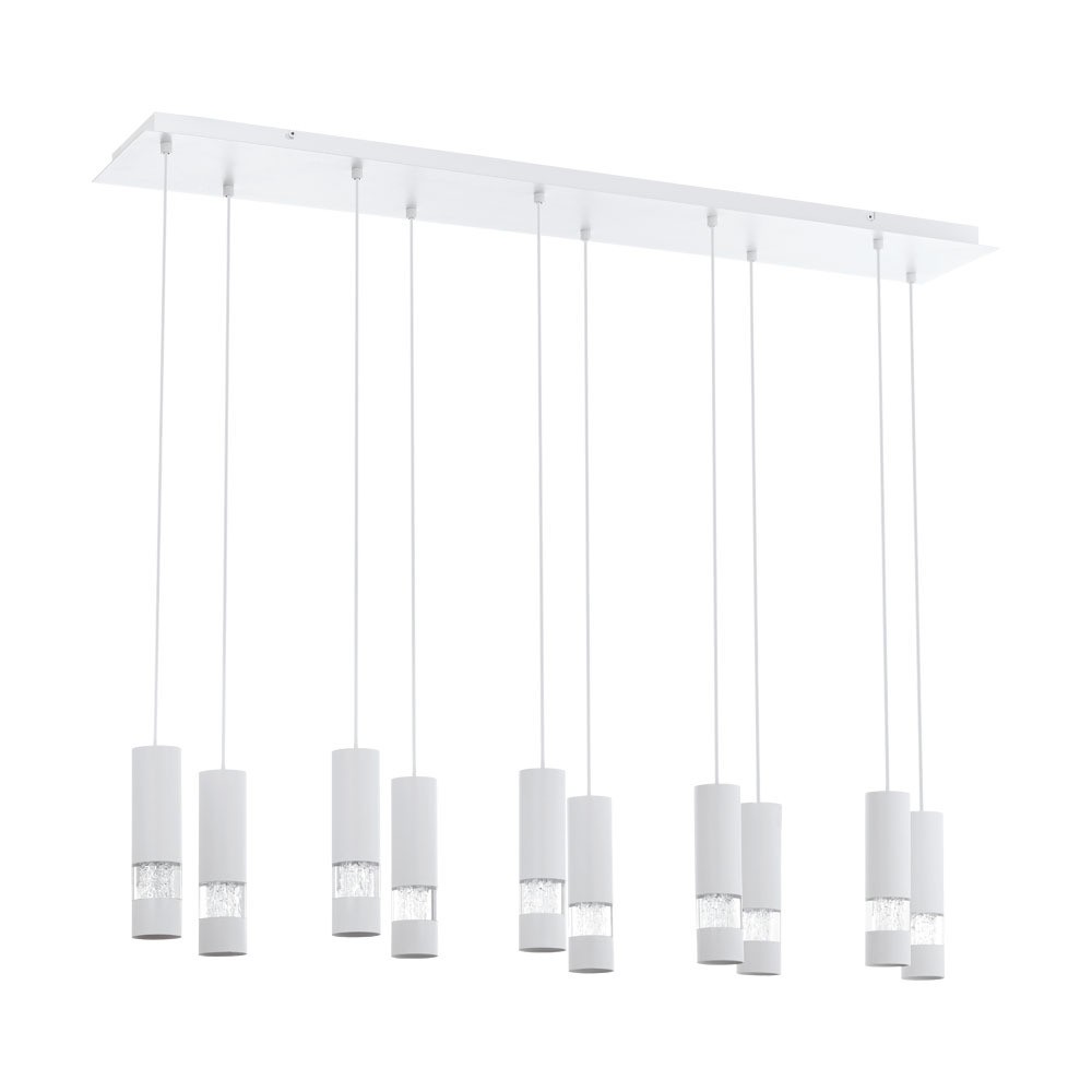 Eglo 39703 "BERNABETA" 150 Cm Yüksekliğinde Çelik Beyaz Sarkıt Avize