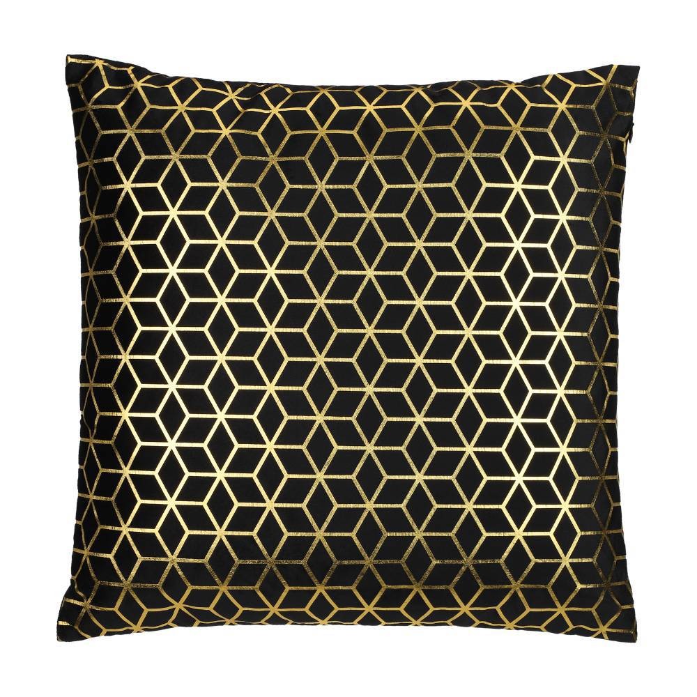 Eglo 420078 "SINGU" 45X45Cm Siyah/ Gold Polyester Yastık