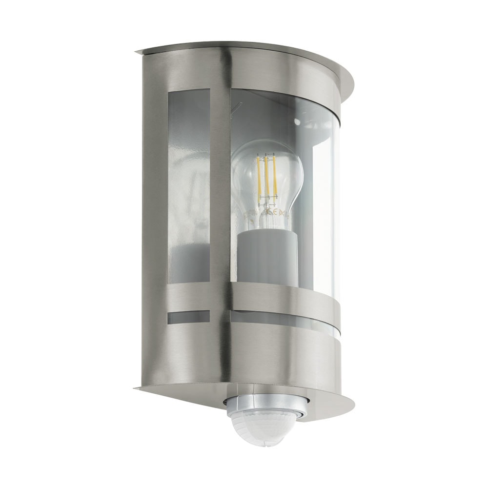 Eglo 97284 "TRIBANO" Galvanize Çelik Dış Mekan Sensörlü Bahçe Aydınlatması Aplik Ip44