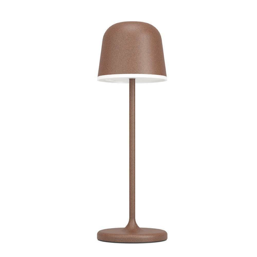 Eglo 900459 "MANNERA" 34 Cm Yüksekliğinde Dokunmatik Alüminyum, Usb Girişli Çelik Dış Mekan Bahçe Aydınlatması Masa Lambası Ip54