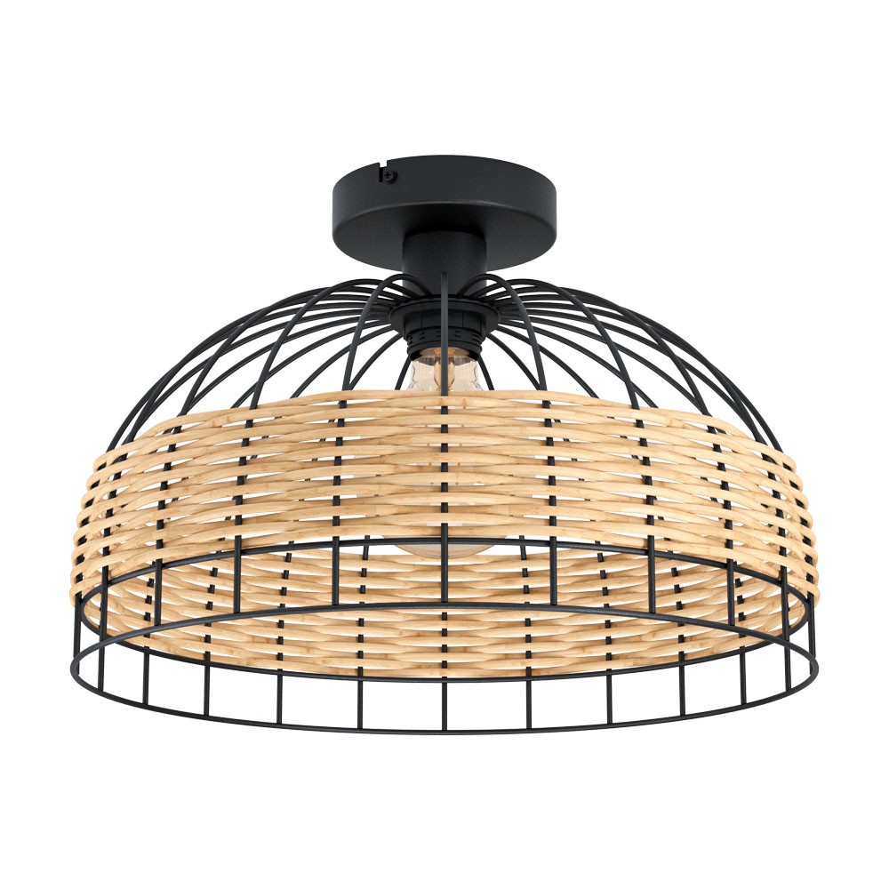 Eglo 43398 "ANWICK" Çelik Siyah Tavan Armatürü