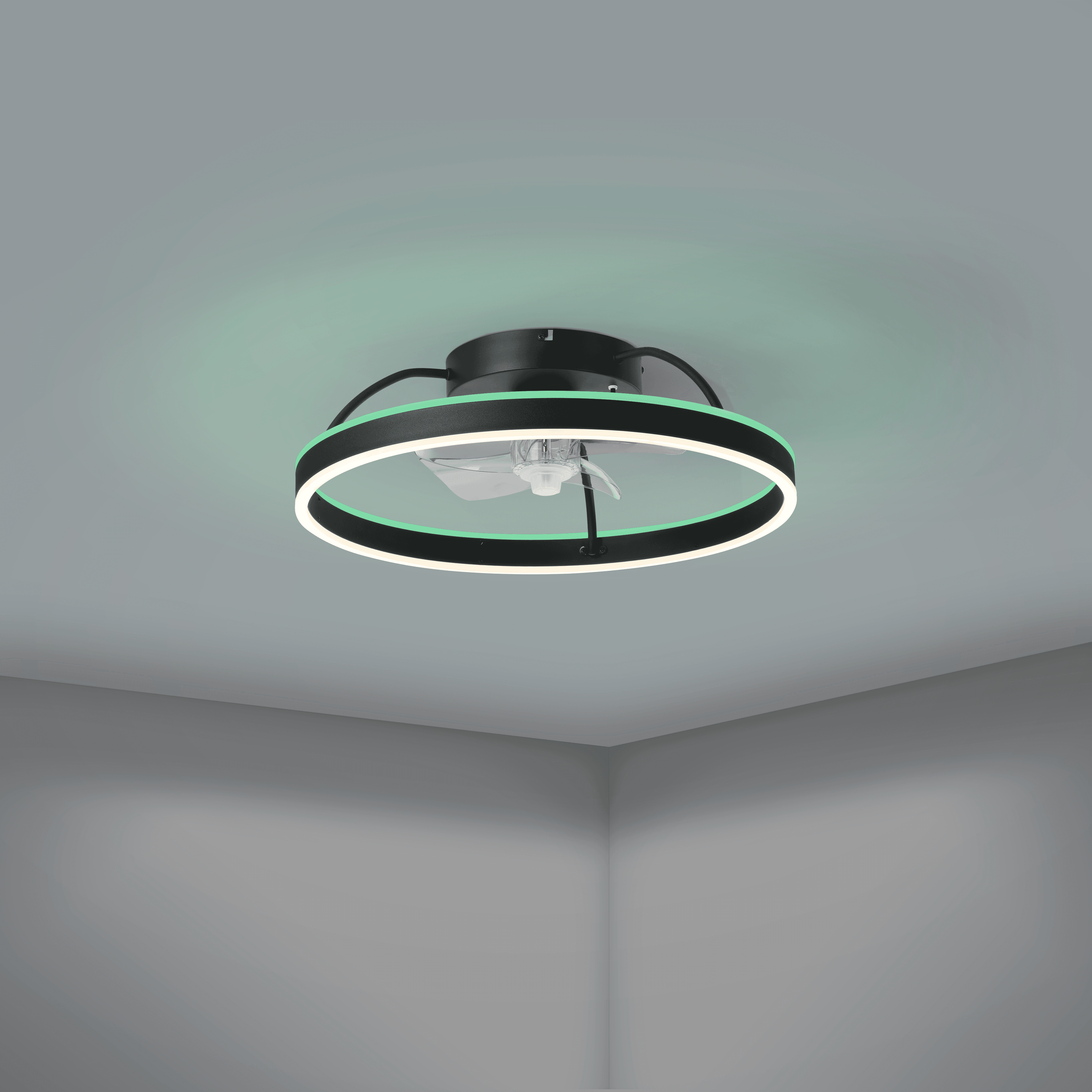 Eglo 35193 "MARINELLA" 50 Cm Çapında Çelik Tavan Vantilatörü RGB