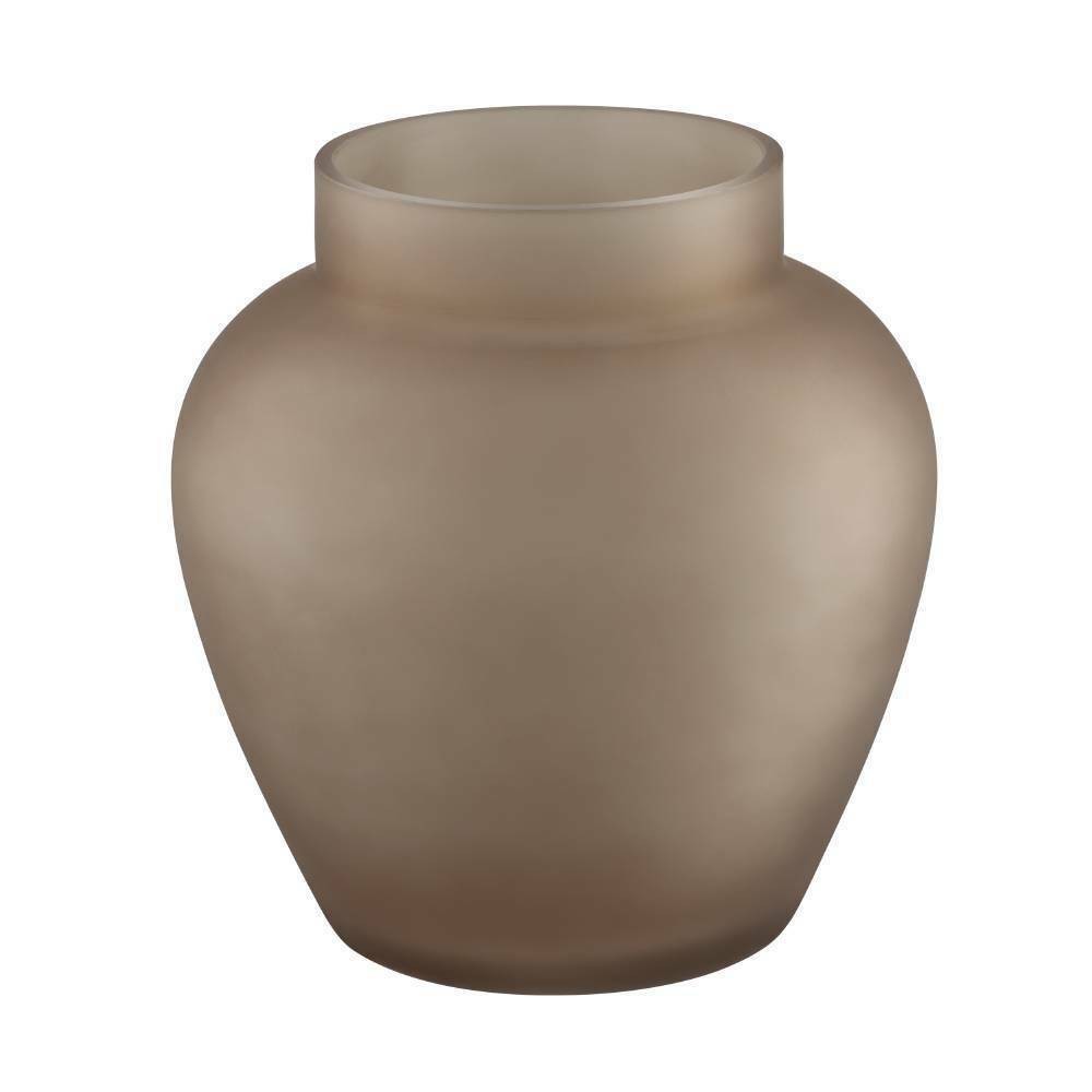 Eglo 421205 "ASINDRO" 19,5 Cm Yüksekliğinde Kahverengi Cam Vazo