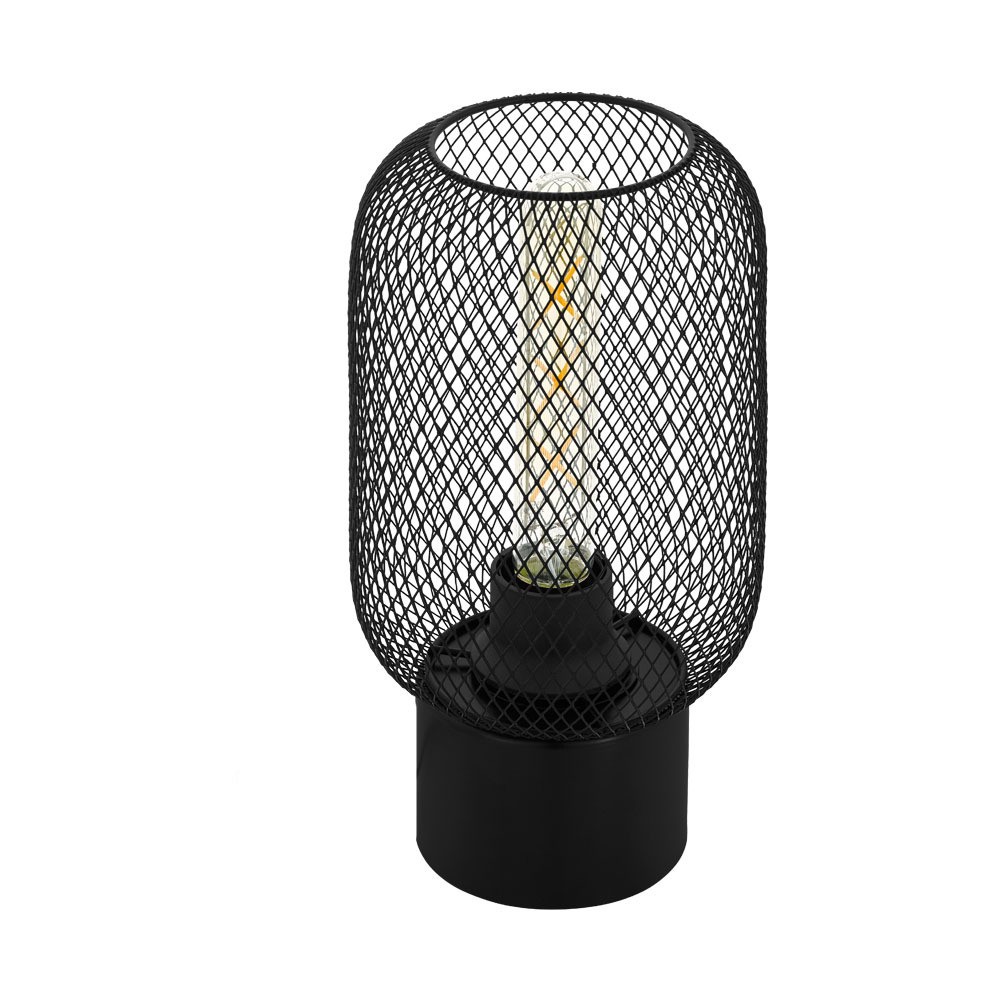 Eglo 43096 "WRINGTON" 28,5 Cm Yüksekliğinde Çelik Masa Lambası