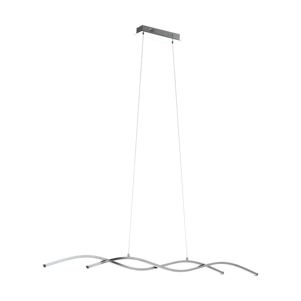 Eglo 96104 "LASANA 2" 120 Cm Uzunluğunda Çelik, Alüminyum Krom Sarkıt Avize