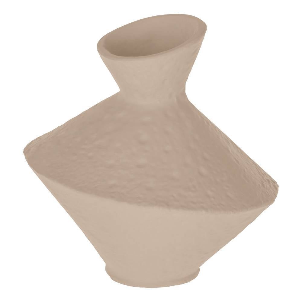 Eglo 421157 "CANTILAN" 16 Cm Yüksekliğinde Krem-Beyaz Metal Vazo