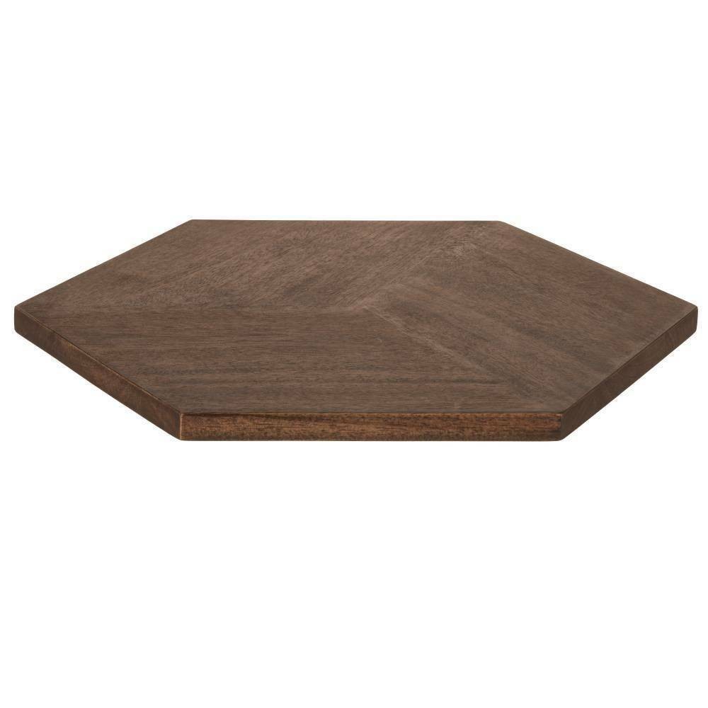 Eglo 427124 "KABACAN" 39,5 Cm Uzunluğunda Dekoratif Ahşap Sunum Tepsisi