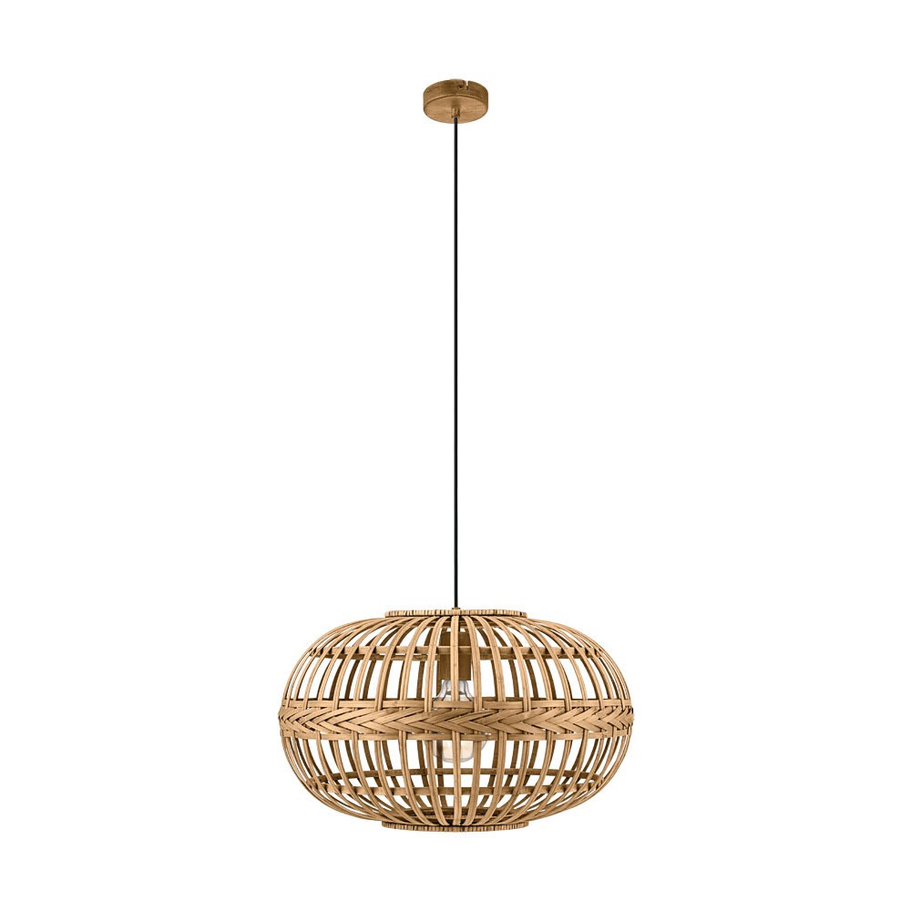 Eglo 49771 "AMSFIELD" 38 Cm Çapında Çelik Kahverengi Sarkıt Avize