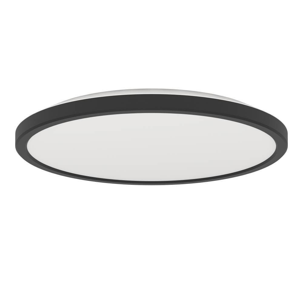 Eglo 901438 "ROVITO" 30 Cm Çapında Siyah Plastik Tavan Armatürü