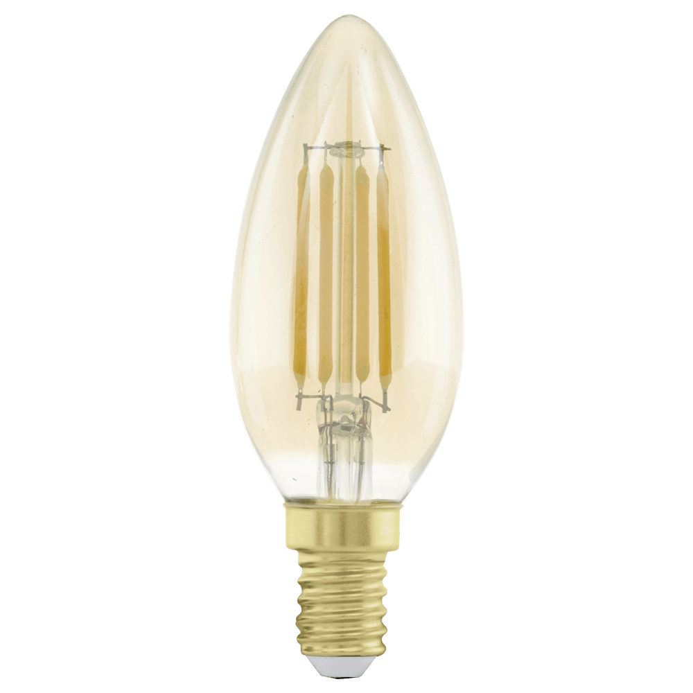 Eglo 113038 E14-Led-C35 Ampul 1X4W Amber 2200K 350 Lümen Dim Edilebilir