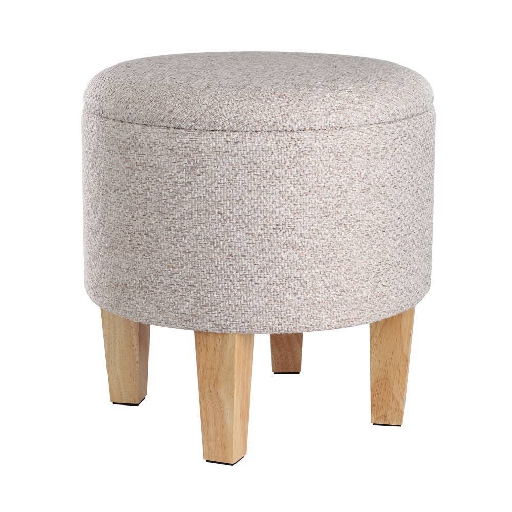 Eglo 424032 "MASHIKE" 40 Cm Yüksekliğinde 39 Cm Çapında Bej Polyester Puf