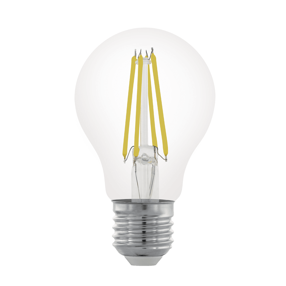 Eglo 110022 E27-Led-A60 Ampul 1X7,5W Şeffaf 2700K 806 Lümen Dim Edilebilir