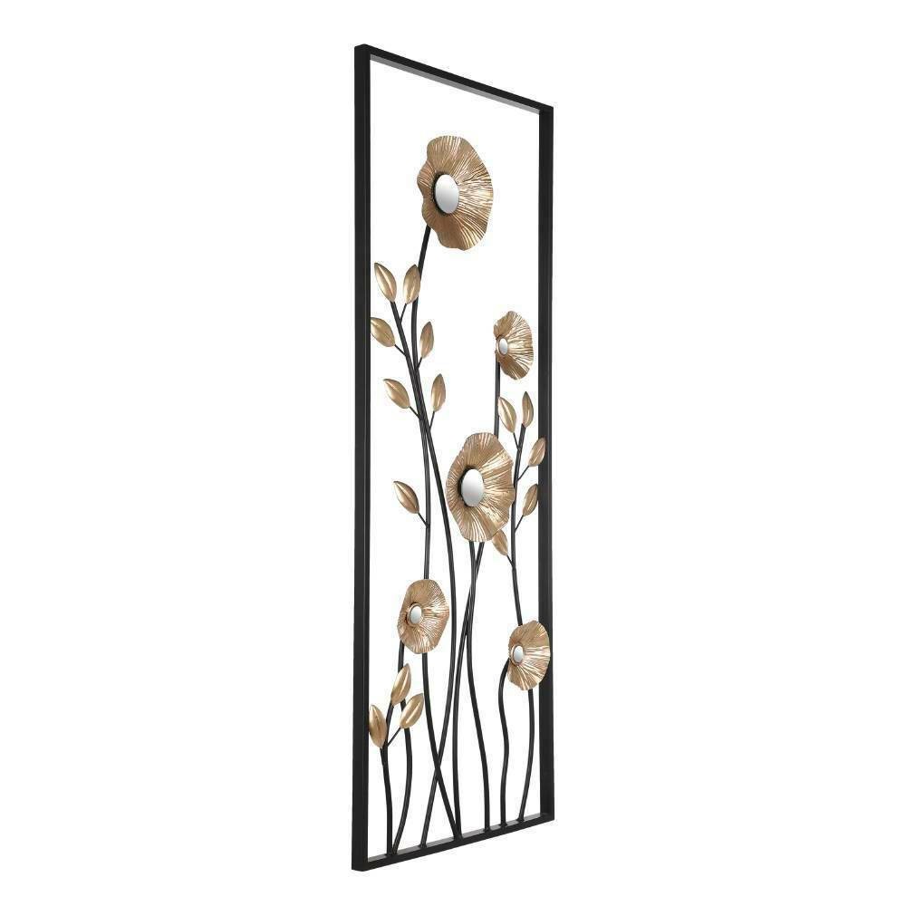Eglo 426015 "NUMAZU" 100Cm Yüksekliğinde Pirinç Siyah Metal Duvar Dekorasyonu