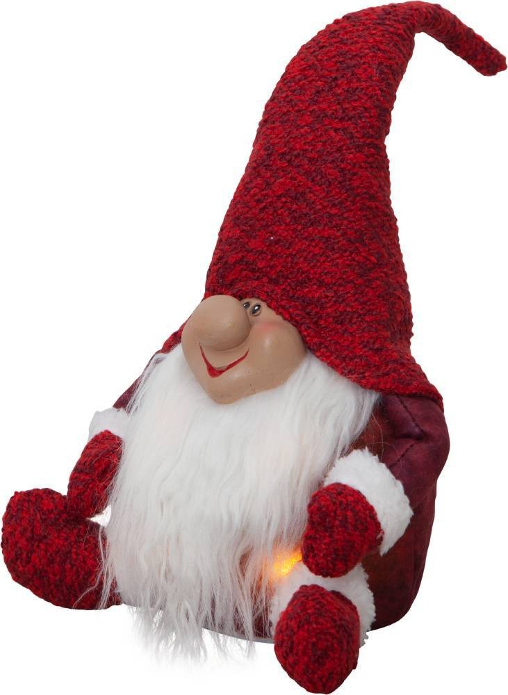 Eglo 411471 "JOYLIGHT" Led Plastik Tekstil Kumaş Kırmızı-Beyaz 34Cm Yüksekliğinde Cüce