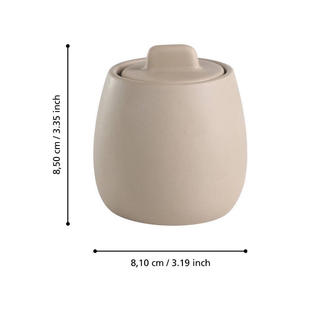 Eglo 426555 "KALININ" 8,5Cm Yüksekliğinde 8,1Cm Çapında Kapaklı Kap