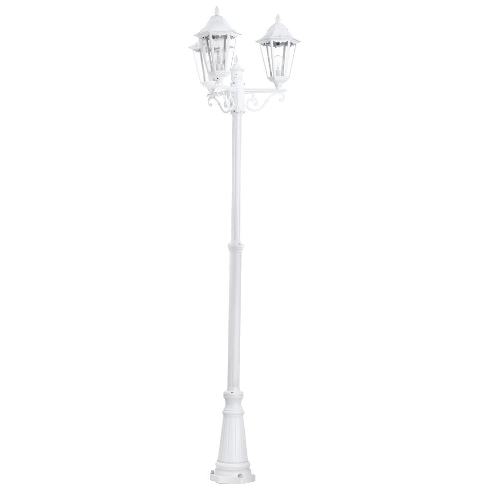 Eglo 93454 "NAVEDO" 220 Cm Yüksekliğinde Alüminyum Döküm Dış Mekan Bahçe Aydınlatması Direk Ip44