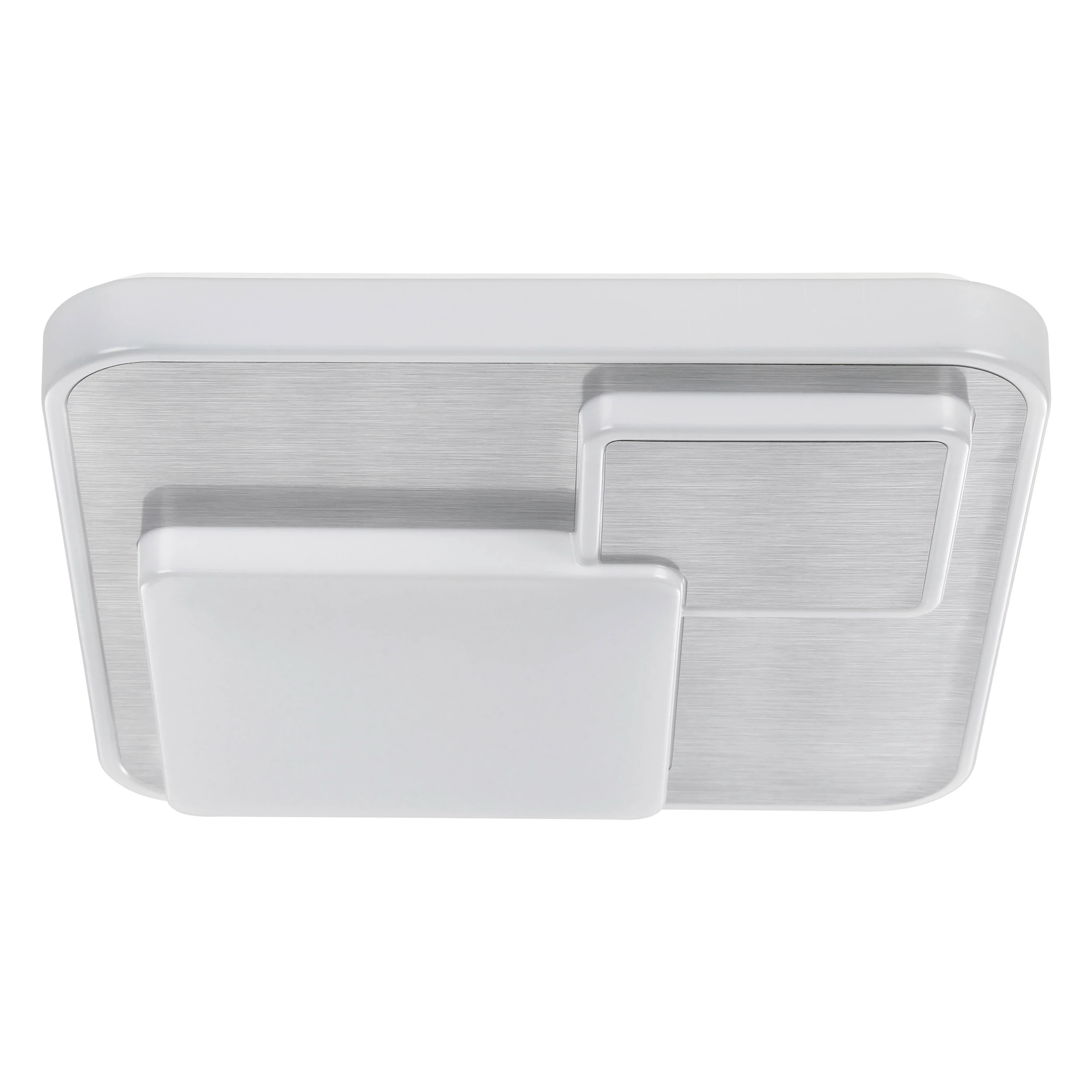 Eglo 75666 "LEPRESO" 38,5 Cm Uzunluğunda Çelik, Alüminyum Beyaz, Fırçalanmış Alüminyum Tavan Armatürü