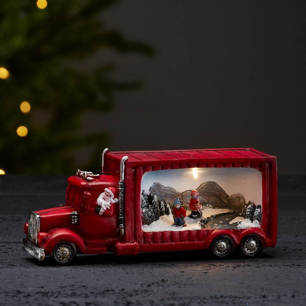 Eglo 992-23 "MERRYVILLE" Kırmızı Ledli Kamyon 9Cm Yüksekliğinde 21Cm Uzunluğunda