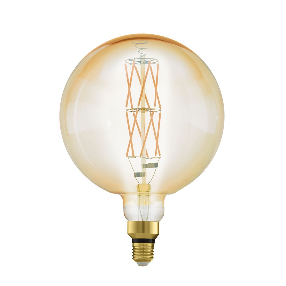 Eglo 11687 E27-Led-G200 Ampul 1X8W Amber 2100K 806 Lümen Dim Edilebilir