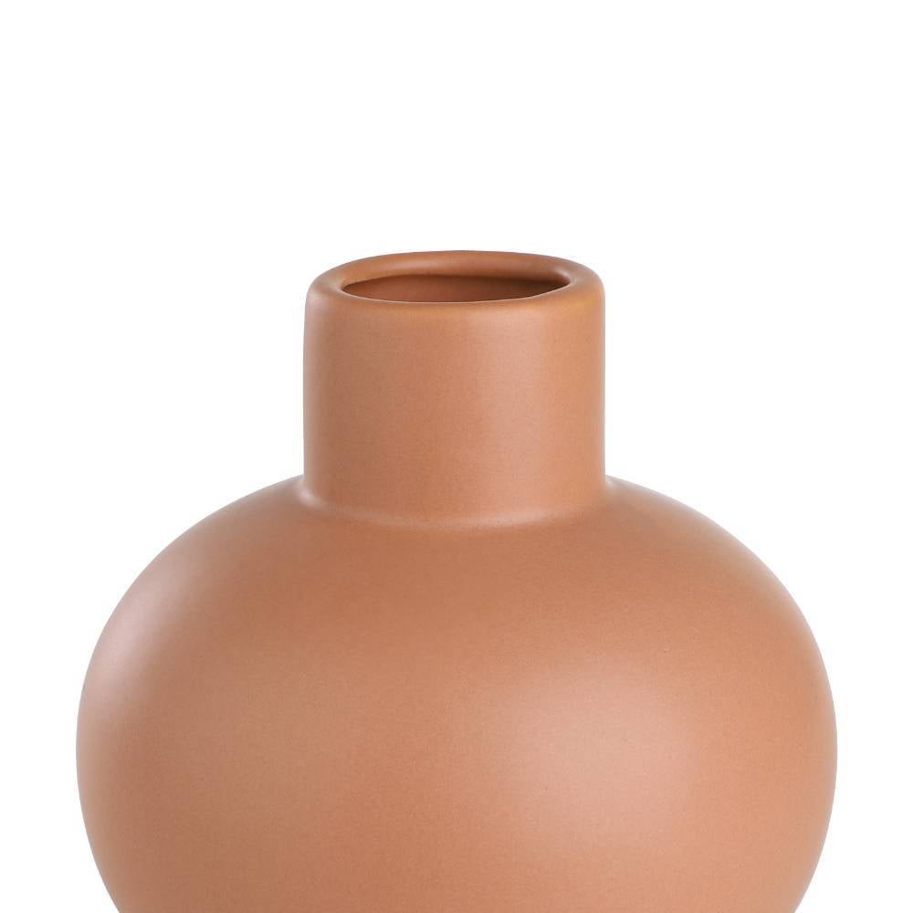 Eglo 421252 "ANJABE" 15,5 Cm Yüksekliğinde Pişmiş Toprak Seramik Vazo