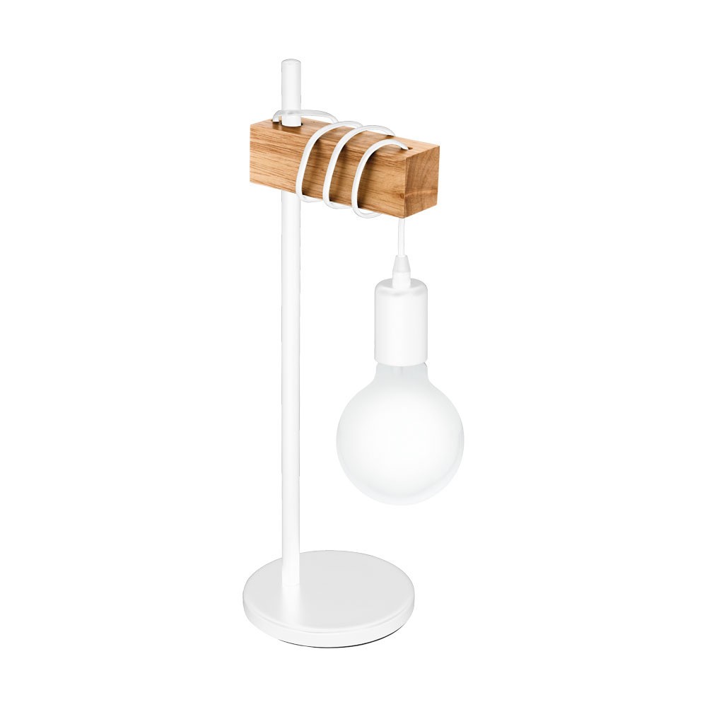 Eglo 33163 "TOWNSHEND" 50 Cm Yüksekliğinde Çelik Masa Lambası