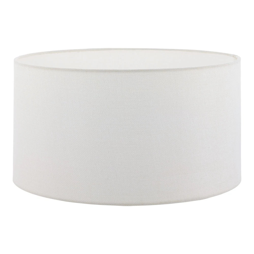 Eglo 49569 Tekstil Kumaş, Keten Beyaz E27 Abajur Ve Masa Lambası Şapkası