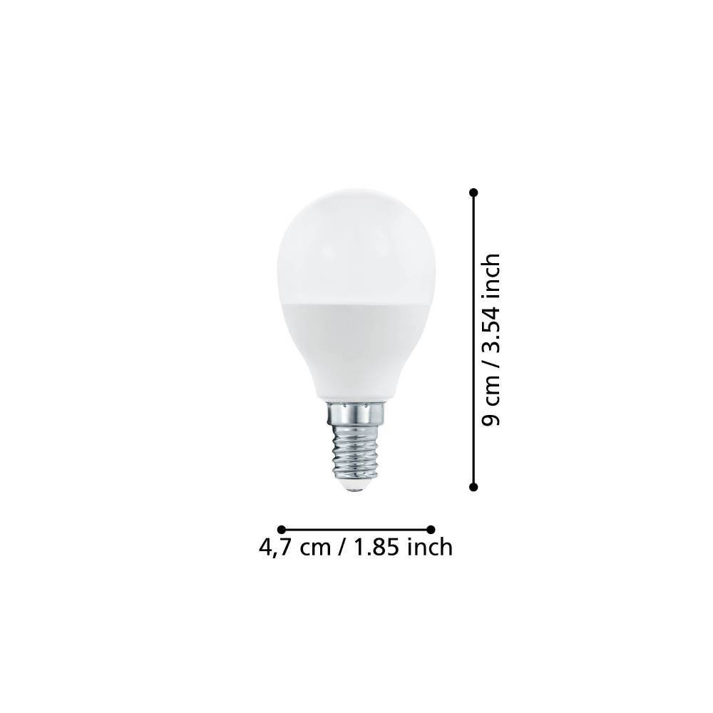 Eglo 12262 E14-Led-P45 Ampul 1X3,4W Opal 4000K 470 Lümen
