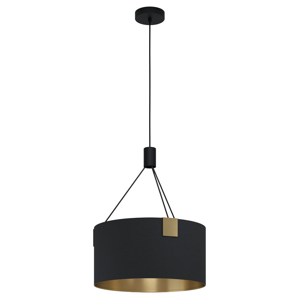 Eglo 39964 "TORTOLA 1" 150 Cm Yüksekliğinde Çelik Fırçalanmış Pirinç Sarkıt Avize