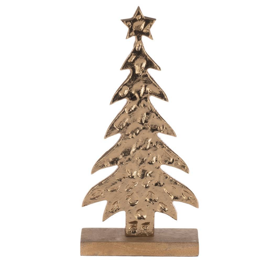 Eglo 427136 "BALIGUIAN" 31 Cm Yüksekliğinde Alüminyum, Ahşap Dekoratif Obje Biblo