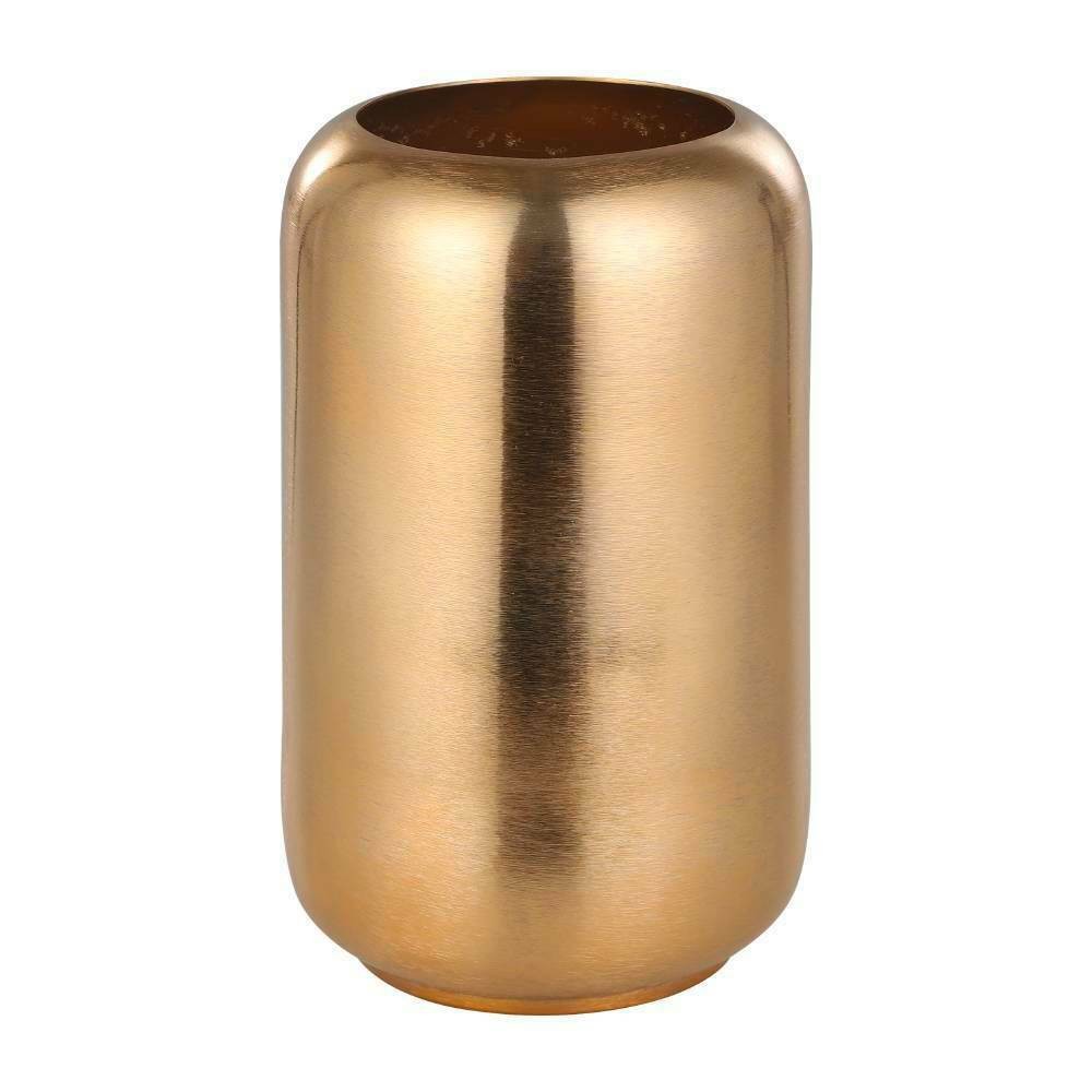 Eglo 421046 "ABUCAY" 28 Cm Yüksekliğinde Fırçalanmış Pirinç Metal Vazo