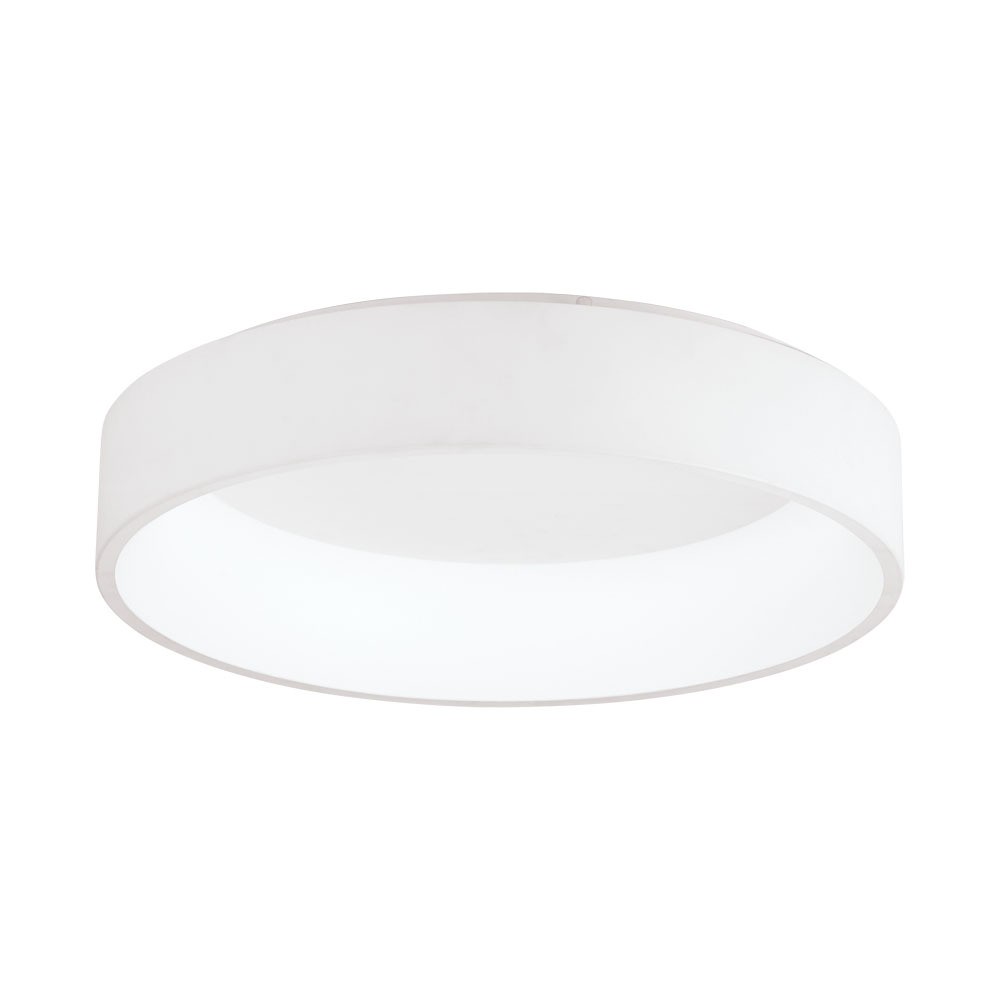 Eglo 39287 "MARGHERA 1" 59,5 Cm Çapında Çelik, Plastik Beyaz Tavan Armatürü