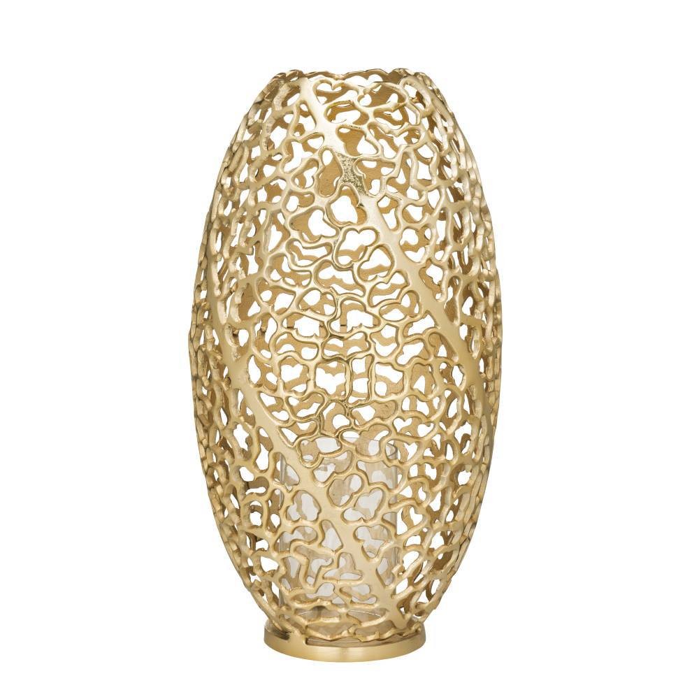 Eglo 422342 "KIMITSU" 47,5 Cm Yüksekliğinde Gold Dekoratif Mumluk
