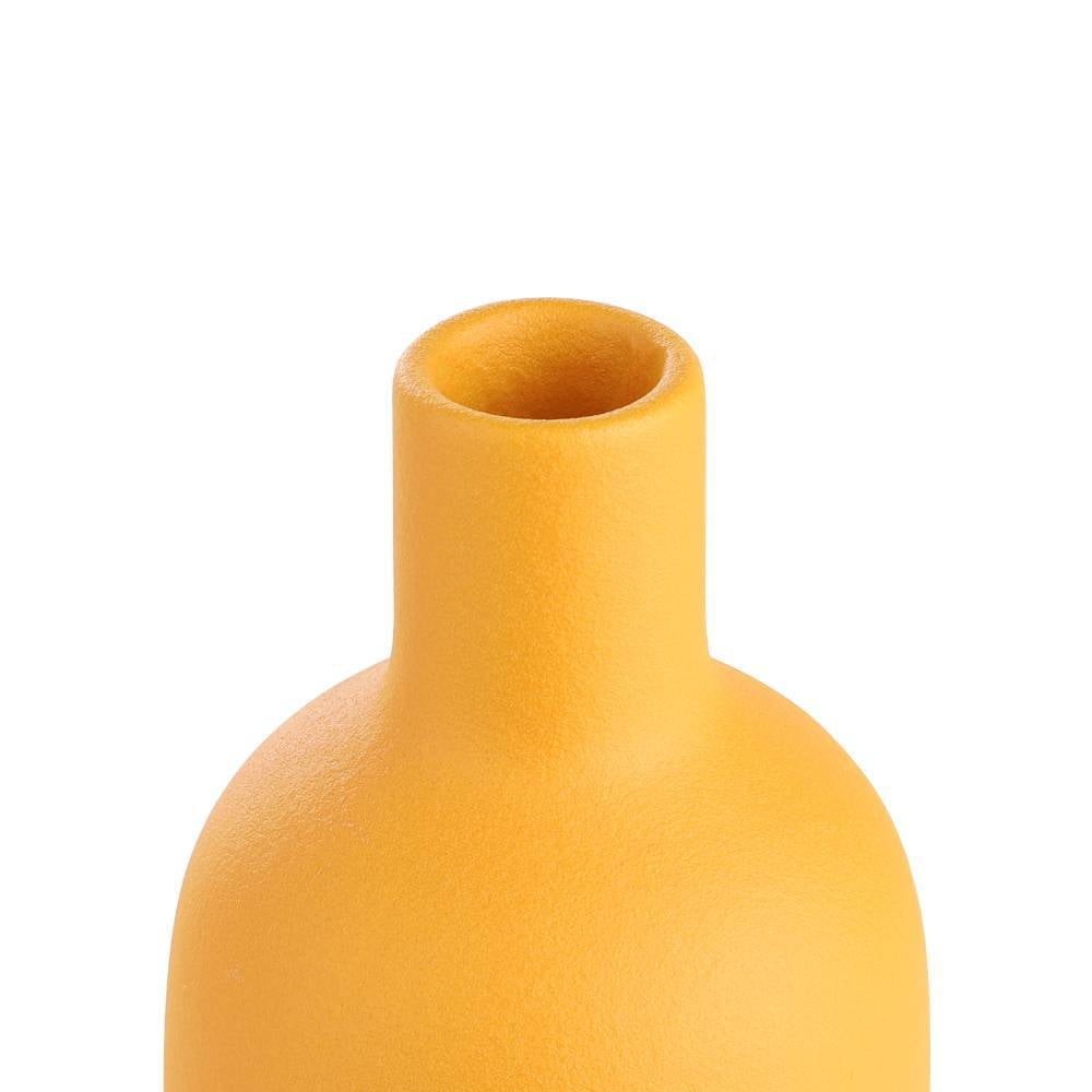 Eglo 421254 "ANJABE" 17,5 Cm Yüksekliğinde Sarı Seramik Vazo