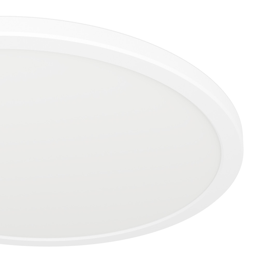Eglo 901472 "ROVITO-Z" 38.9 Cm Çapında Beyaz Plastik Led Panel Ip44