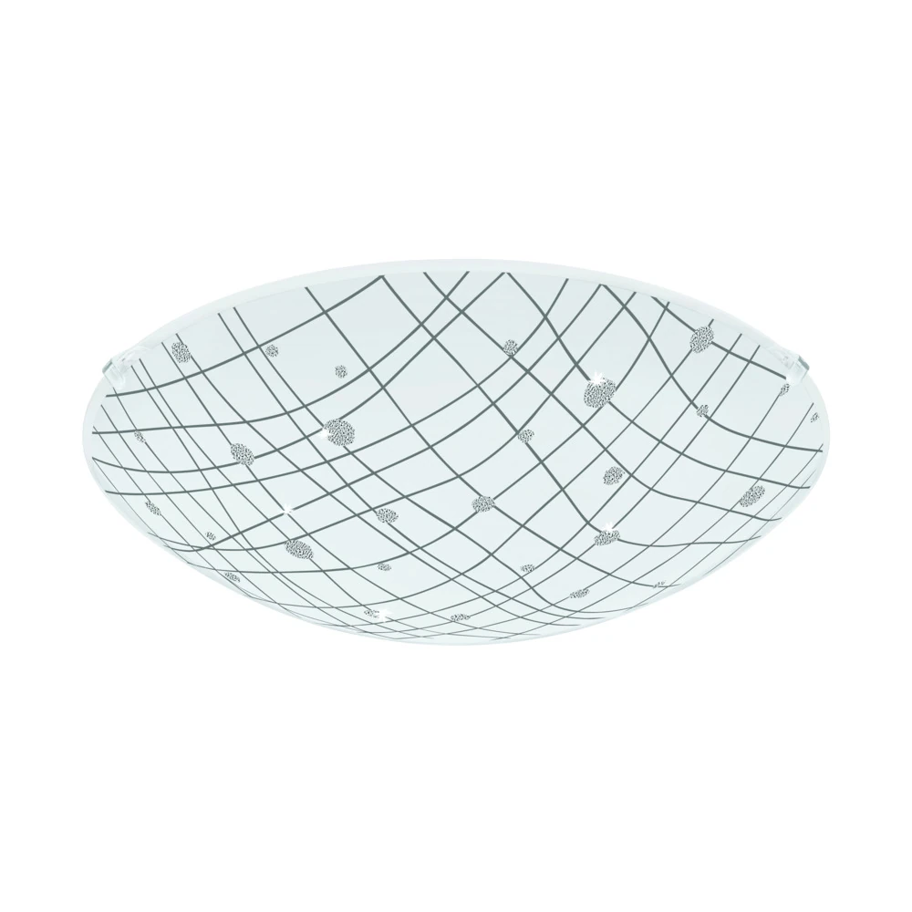 Eglo 96472 "VEREDA" 31.5 Cm Çapında Beyaz Çelik Tavan Armatürü