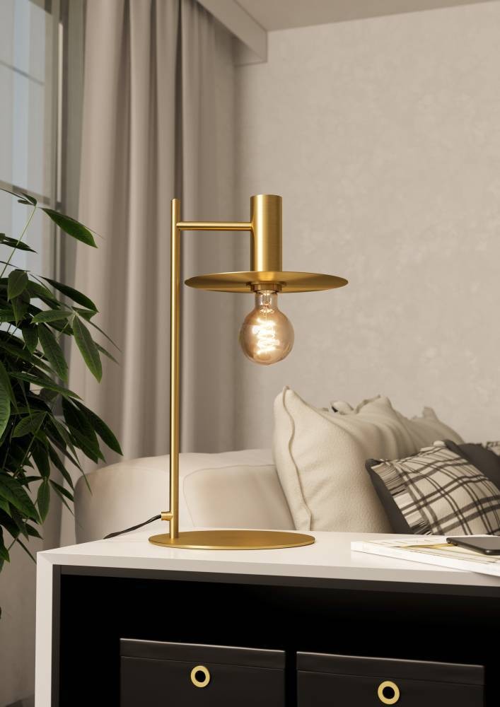 Eglo 900734 "ESCANDELL" 47 Cm Yüksekliğinde Çelik Masa Lambası